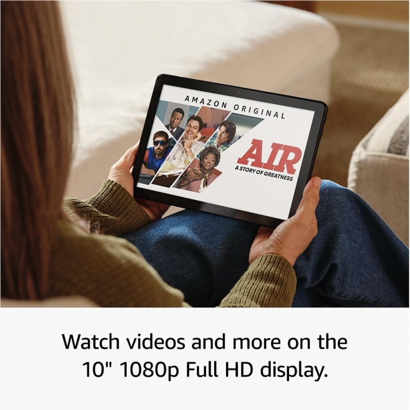 Amazon Fire HD 10 tablet (10.1", 32GB, 2023, 13th Generation) - Black