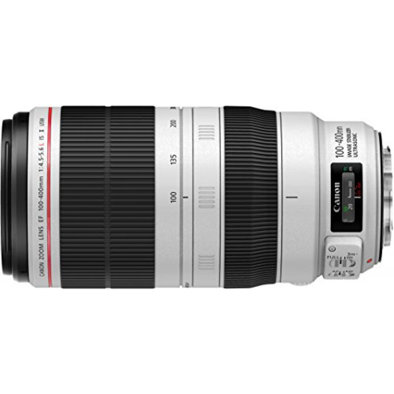 Canon EF 100-400 mm f/4.5-5.6 L IS II USM Lens for Camera Black/White Canon EF 100-400 mm f/4.5-5.6 L IS II USM Lens for Camera Black/White