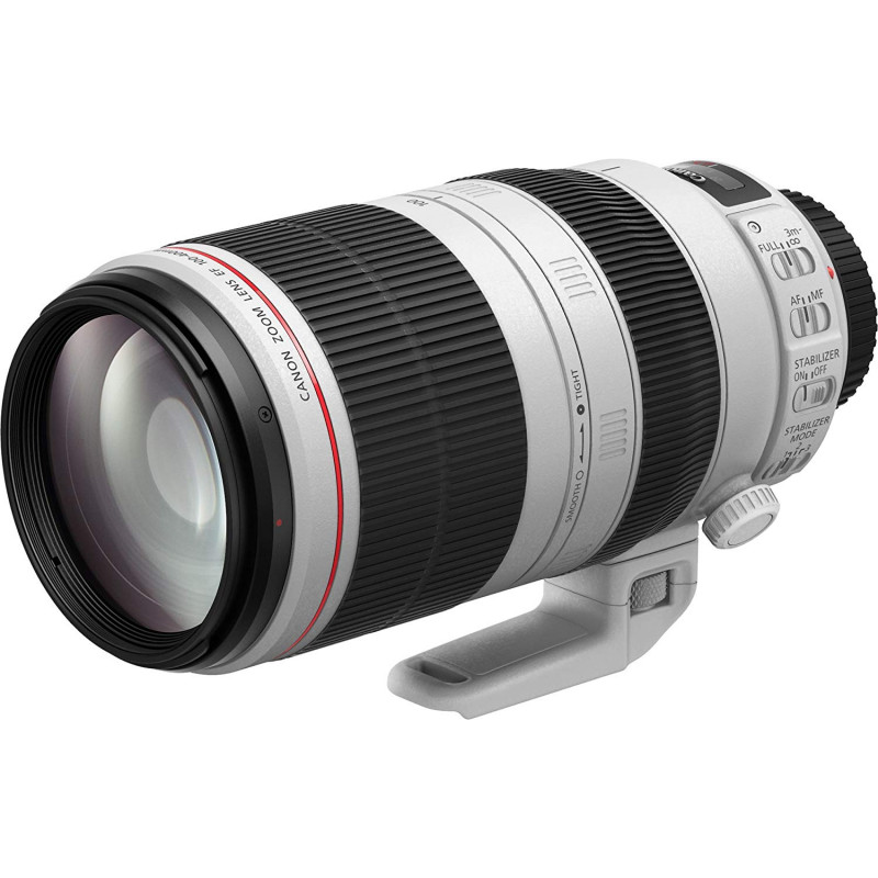 Canon EF 100-400 mm f/4.5-5.6 L IS II USM Lens for Camera Black/White Canon EF 100-400 mm f/4.5-5.6 L IS II USM Lens for Camera Black/White