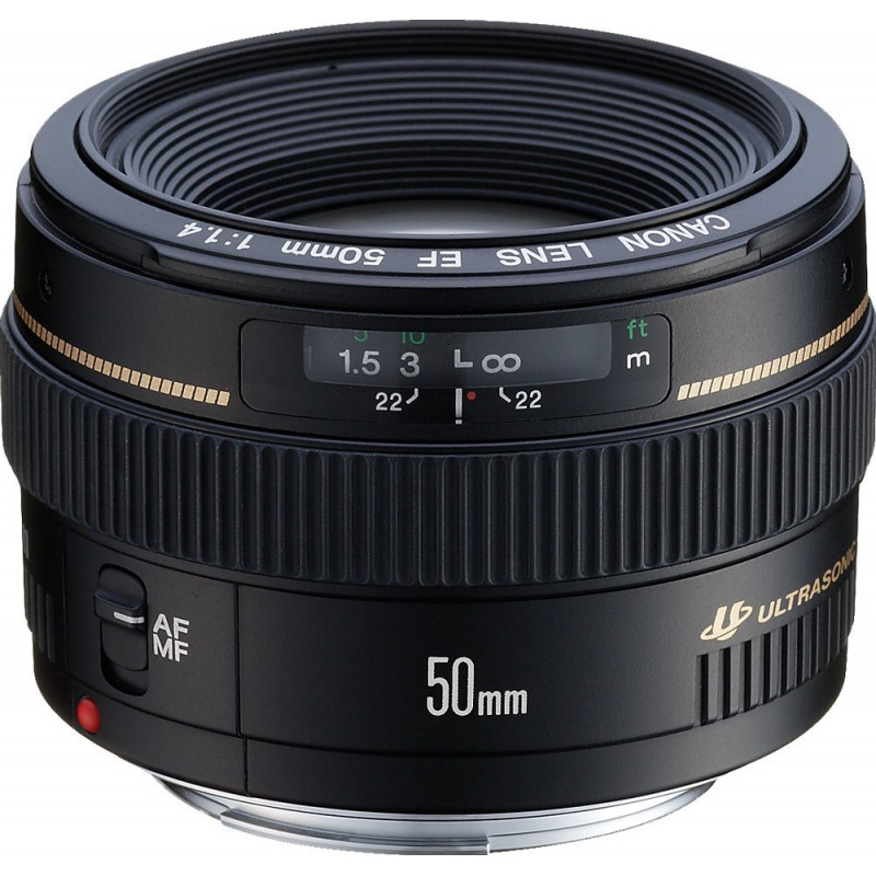 Canon EF 50 mm-f/1.4 USM Lens Canon EF 50 mm-f/1.4 USM Lens