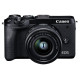 Canon EOS M6 Mark II with EF-M 15-45mm f/3.5-6.3 IS STM Lens (Graphite) Canon EOS M6 Mark II with EF-M 15-45mm f/3.5-6.3 IS STM Lens (Graphite)
