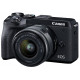 Canon EOS M6 Mark II with EF-M 15-45mm f/3.5-6.3 IS STM Lens (Graphite) Canon EOS M6 Mark II with EF-M 15-45mm f/3.5-6.3 IS STM Lens (Graphite)