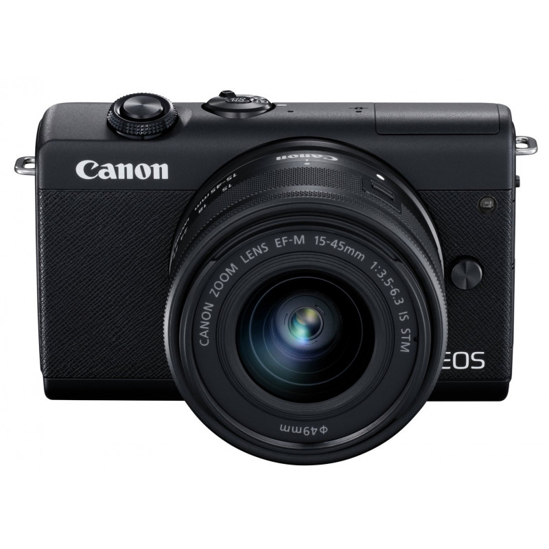 CANON EOS M200 Mirrorless Camera (Black) with EF-M 15-45mm f/3.5-6.3 IS STM Lens (Graphite) CANON EOS M200 Mirrorless Camera (Black) with EF-M 15-45mm f/3.5-6.3 IS STM Lens (Graphite)