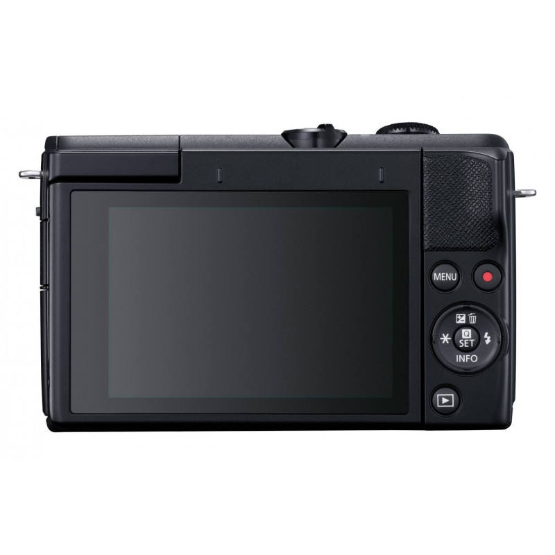 CANON EOS M200 Mirrorless Camera (Black) with EF-M 15-45mm f/3.5-6.3 IS STM Lens (Graphite) CANON EOS M200 Mirrorless Camera (Black) with EF-M 15-45mm f/3.5-6.3 IS STM Lens (Graphite)