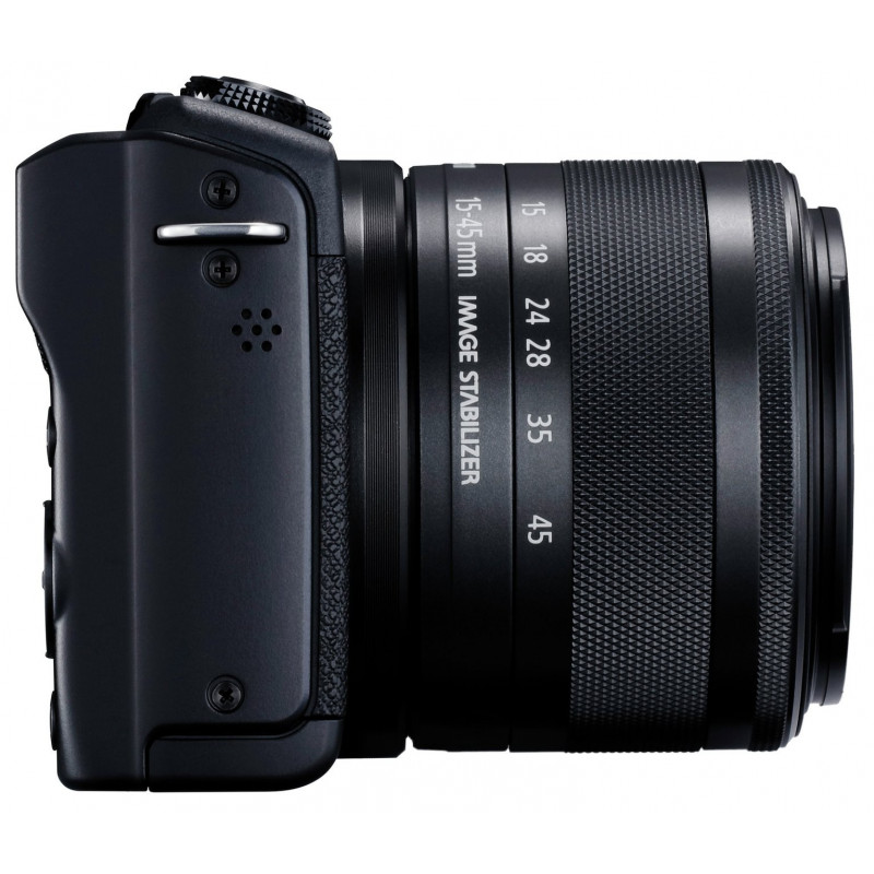 CANON EOS M200 Mirrorless Camera (Black) with EF-M 15-45mm f/3.5-6.3 IS STM Lens (Graphite) CANON EOS M200 Mirrorless Camera (Black) with EF-M 15-45mm f/3.5-6.3 IS STM Lens (Graphite)