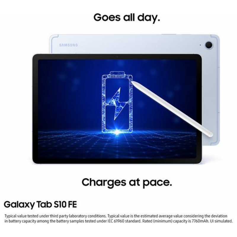 Samsung Galaxy Tab S10 FE (WiFi, 12GB + 256GB) - Grey Samsung Galaxy Tab S10 FE (WiFi, 12GB + 256GB) - Grey