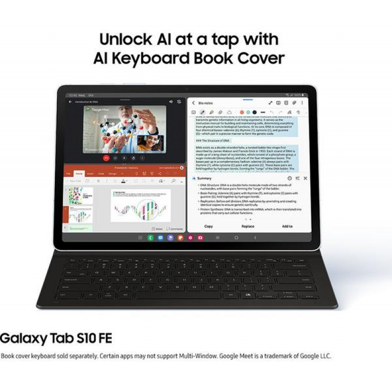 Samsung Galaxy Tab S10 FE (WiFi, 12GB + 256GB) - Grey Samsung Galaxy Tab S10 FE (WiFi, 12GB + 256GB) - Grey