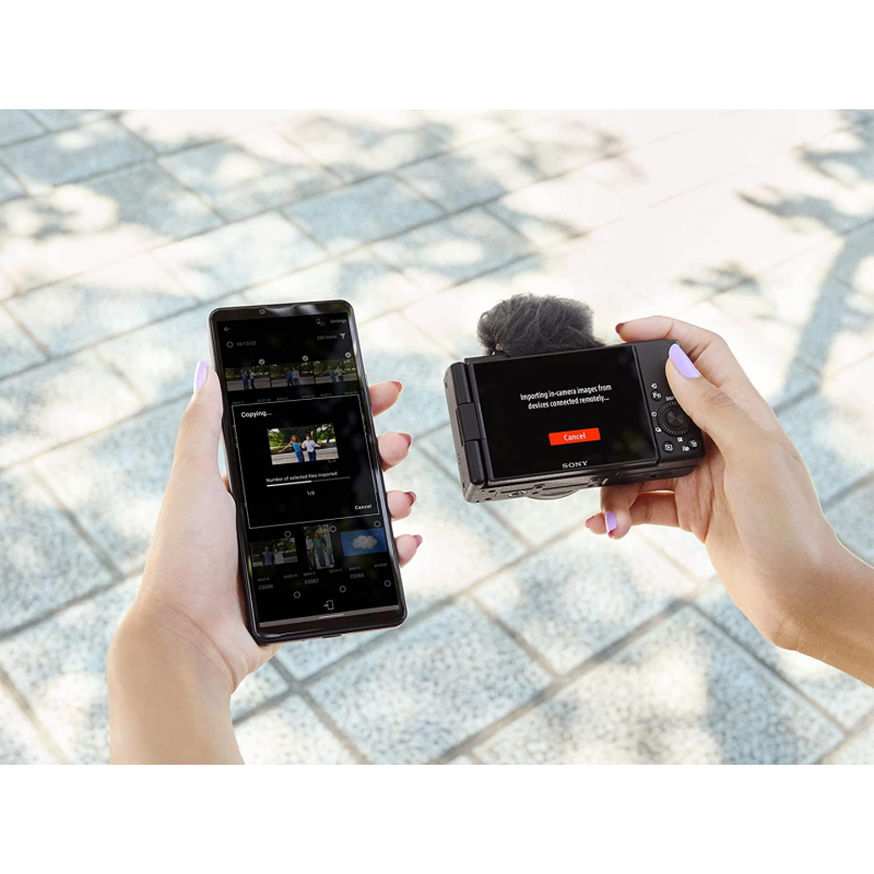 Sony ZV-1F Vlogging Camera - Black